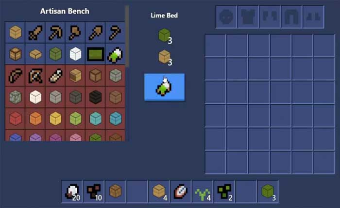 Cómo hacer una cama en Bloxd io (2024) 6 Hacer una cama en Bloxd io