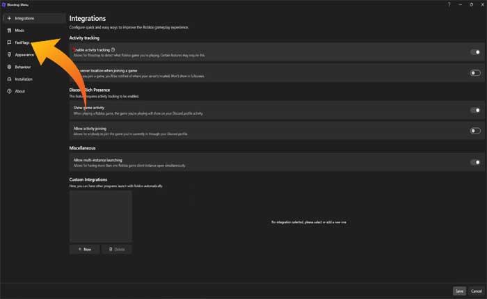Cómo arreglar el desbloqueador Bloxstrap FPS que no funciona (2024) 3 El desbloqueador Bloxstrap FPS no funciona