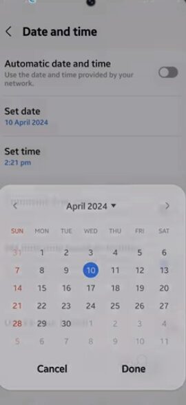 Cómo solucionar el problema de que Cocobox no funciona (mayo de 2024) 3 restablecer fecha y hora