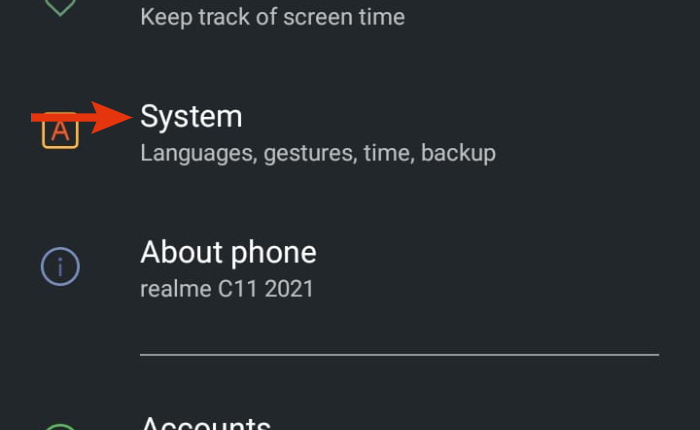 Cómo desactivar las mayúsculas automáticas en Android (2024) 1 sistema
