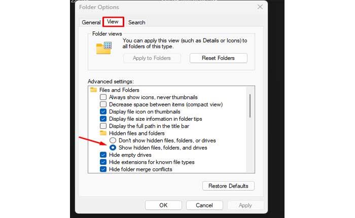 Cómo arreglar la carpeta Appdata que no se muestra (2024) 2 Cómo arreglar la carpeta Appdata que no se muestra