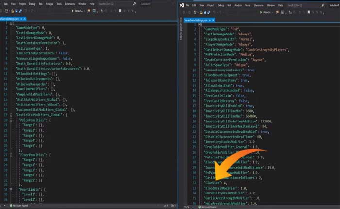 Cómo cambiar la configuración del servidor privado en V Rising (2024) 8 Cambiar la configuración del servidor privado en V Rising