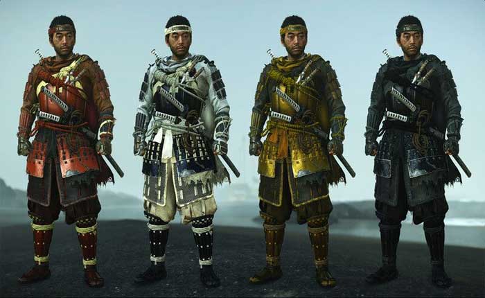 Los mejores conjuntos de armaduras en Ghost Of Tsushima (2024) 2 Los mejores conjuntos de armaduras en Ghost Of Tsushima