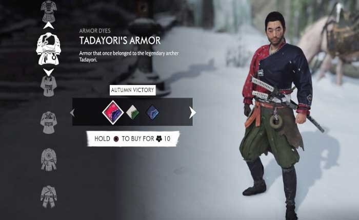 Los mejores conjuntos de armaduras en Ghost Of Tsushima (2024) 6 Los mejores conjuntos de armaduras en Ghost Of Tsushima