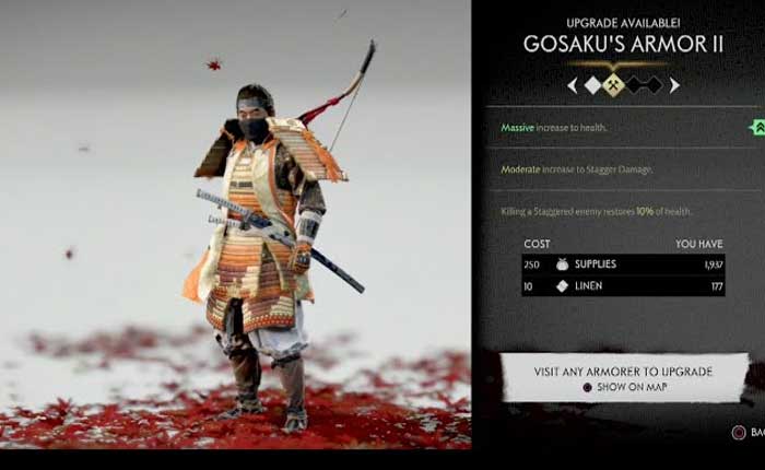 Los mejores conjuntos de armaduras en Ghost Of Tsushima (2024) 7 Los mejores conjuntos de armaduras en Ghost Of Tsushima