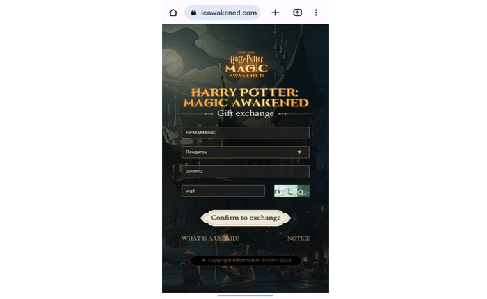 Códigos mágicos del despertar de Harry Potter (junio de 2024) 3 Códigos mágicos del despertar de Harry Potter