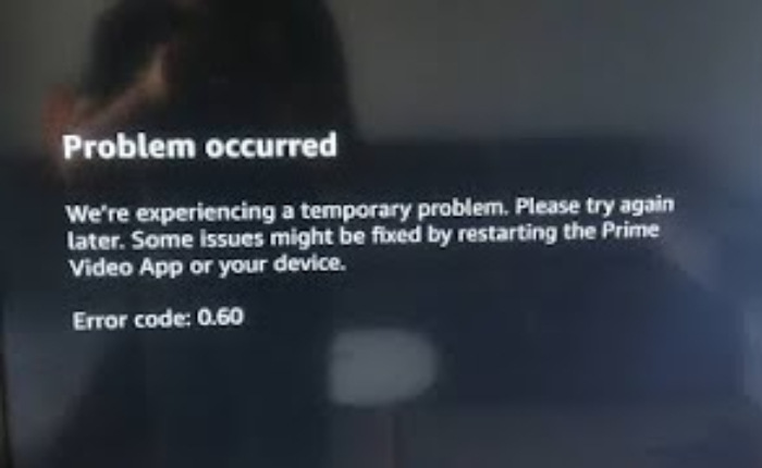 Cómo reparar el código de error 0.60 de Prime Video (mayo de 2024) 1 Código de error de PrimeVideo